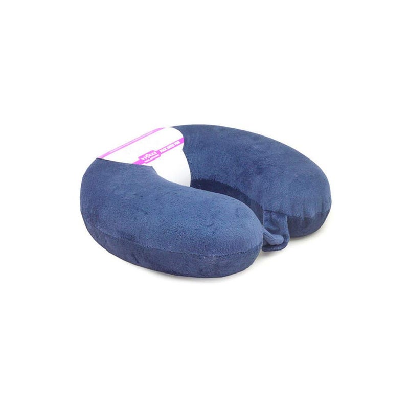 Viaggi Navy Blue Travel Pillow VIA0054 - Image 1
