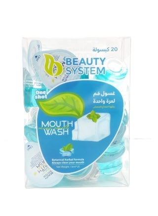 Mouthwash Capsules Refreshing Mint Flavor - 13 ml x 20 - view 2