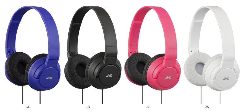 JVC HAS180 Lightweight Powerful Bass Headphones - Black - Image 3
