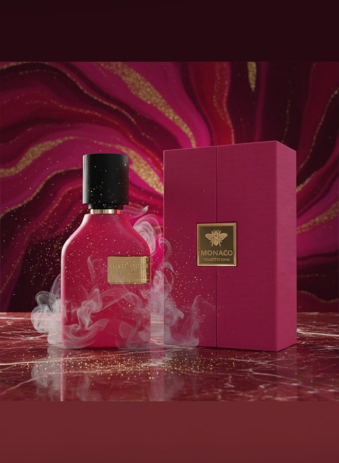 MONACO Velvet Storm – Woody Spicy Oud Eau de Parfum with Amber and Vanilla 75ml - Unisex - Image 4