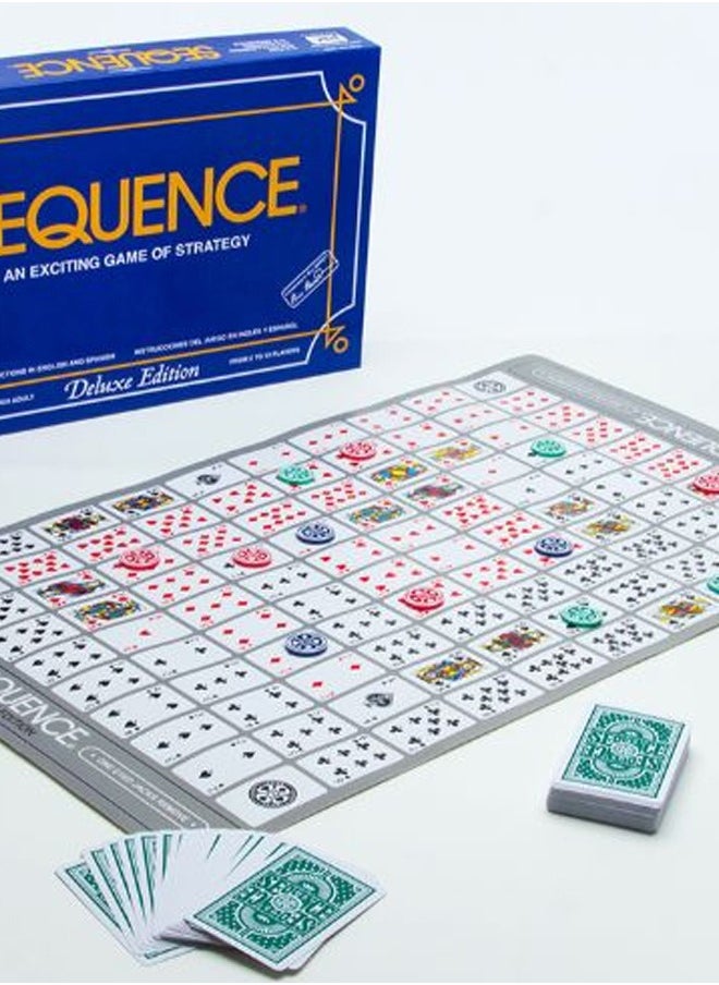 SEQUENCE Sequence Delux Edition Board Game  - Image 2