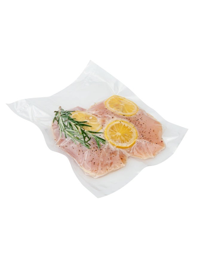 Restaurantware Fresh Hero 10 x 8 Inch Sous Vide Pouches, 1000 Cooking Pouches - 3 mil Thick, Microwavable, Clear Plastic Chamber Vacuum Pouches, Freezable, For Storing Food  - Image 2