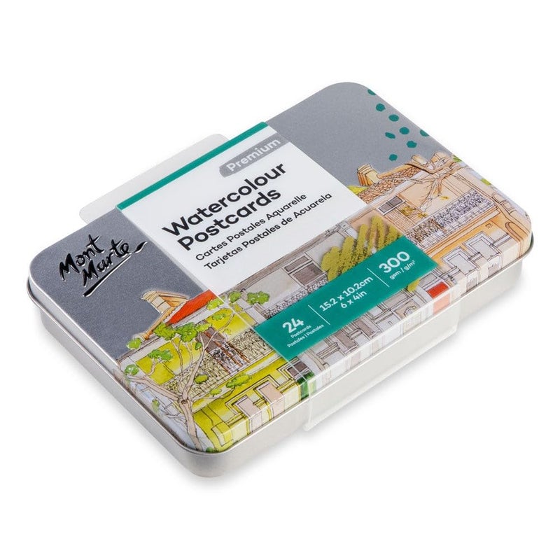 Mont Marte Mont Marte Watercolour Postcards 300gsm 24 Sheets - Image 2