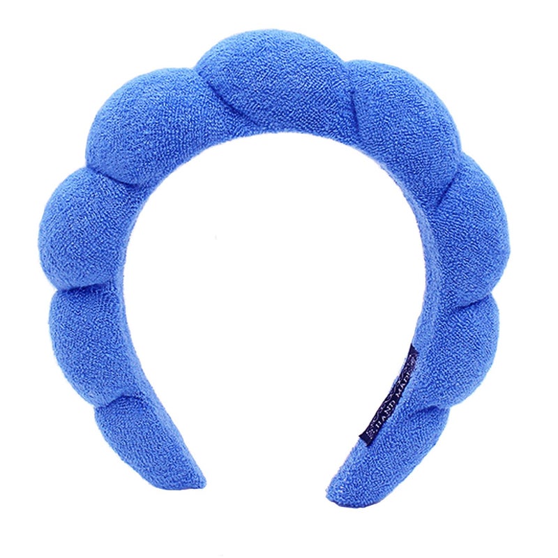 TYSSELY Spa Headbands for Washing Face Makeup Skin Care Headband Women Bubble Facial Beauty Headbands Puffy Shower Towel Band Hair Headband - Image 2