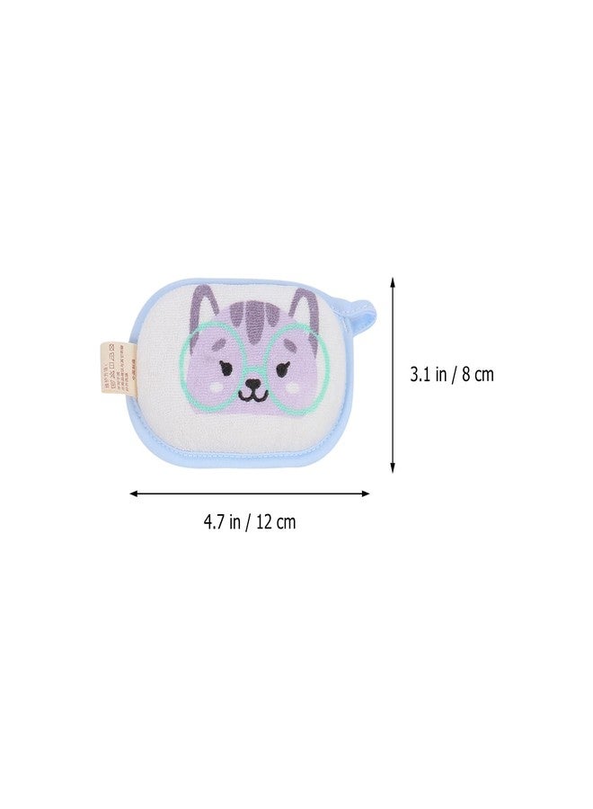 FOMIYES Baby Bath Sponge 3Pcs Soft Loofah for Kids, Gentle Skin-Friendly Mesh Scrubber, Cute Cartoon Design for Bathtime Fun & Daily Cleansing (Mixed) - Image 3
