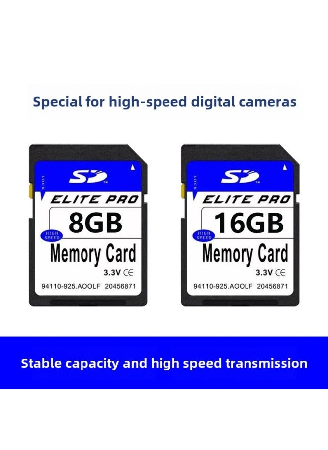 SD Card 64g Memory Card U10 High Speed Digital Camera Special SD Card 32g Sports Camera Special SD Card-Color:Black-Capacity:4GB  - Image 3