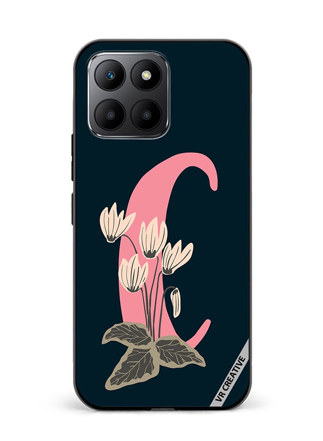 VR CREATIVE Protective Case Cover For Honor 70 Lite Alphabet C Design Multicolour - Image 1
