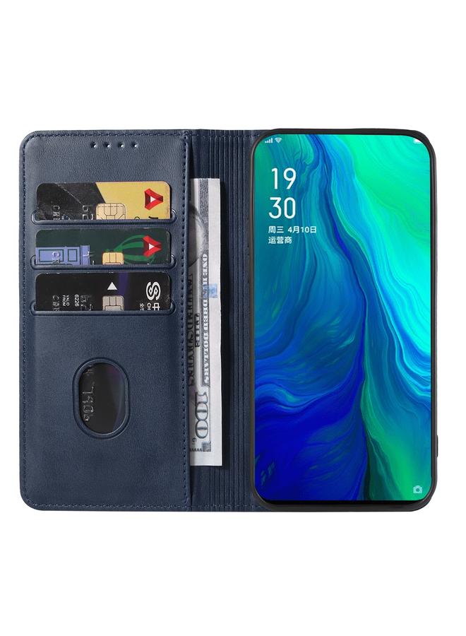 S-TOP Case For OPPO Reno 10x Zoom Magnetic Closure Leather Phone Case - Image 3