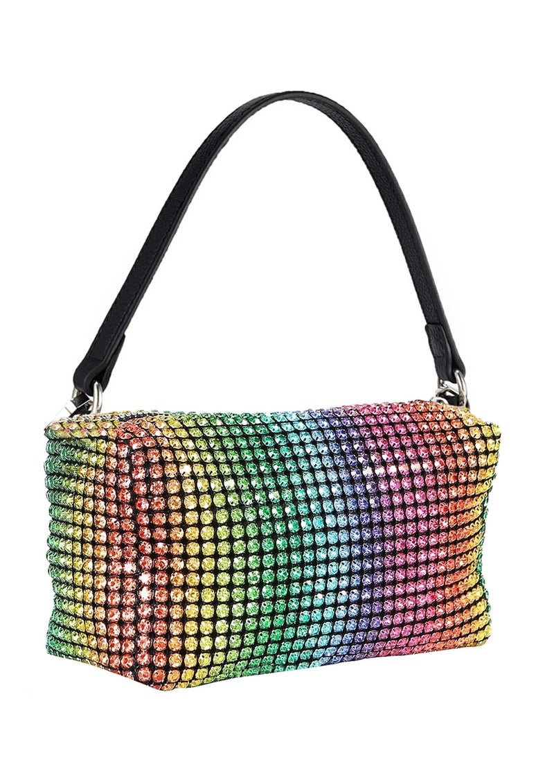 Alexander - ALEXANDER WANG Borsa Heiress  Wang in tessuto con strass - Image 1