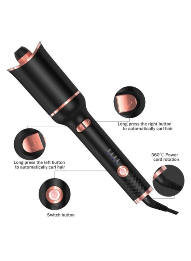 Arabest Curling Iron, Curling Iron Automatic Curling Iron 4 Adjustable Temperature Hair Curler Anti-scald Anti-tangling Auto Shut-Off Curling Iron - Image 2
