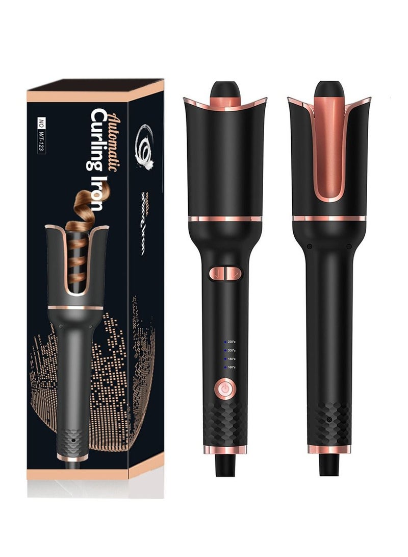 Arabest Curling Iron, Curling Iron Automatic Curling Iron 4 Adjustable Temperature Hair Curler Anti-scald Anti-tangling Auto Shut-Off Curling Iron - Image 1