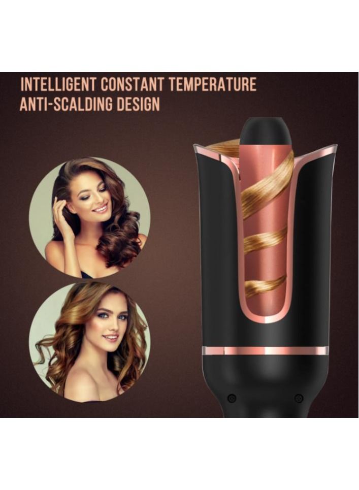 Arabest Curling Iron, Curling Iron Automatic Curling Iron 4 Adjustable Temperature Hair Curler Anti-scald Anti-tangling Auto Shut-Off Curling Iron - Image 5