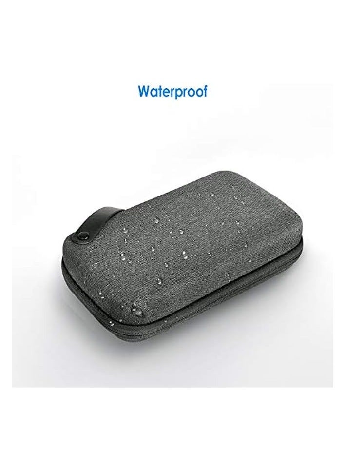 جي تيك حقيبة تنظيم ملحقات السفر من JETech، حقيبة أدوات إلكترونية محمولة لمحول طاقة MacBook، كابل، قلم ستايلس، بطاقة SD، شاحن، ماوس، بنك الطاقة، محرك فلاش USB - Image 2