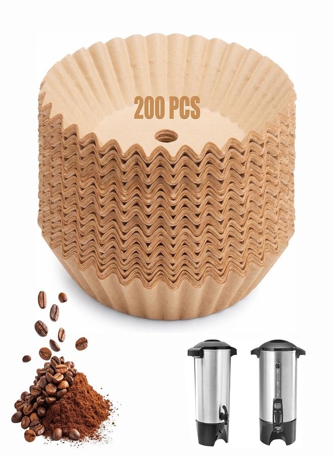 DJBNT 200PCS Coffee Paper Filter for Hamilton Beach 45 Cup Coffee Urn, Percolator Filters with Pre-punched Holes, Disposable Paper Filter Compatible with Hamilton Beach 45 Cup 40515G 40519G - Image 1