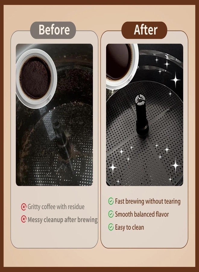 DJBNT 200PCS Coffee Paper Filter for Hamilton Beach 45 Cup Coffee Urn, Percolator Filters with Pre-punched Holes, Disposable Paper Filter Compatible with Hamilton Beach 45 Cup 40515G 40519G - Image 4