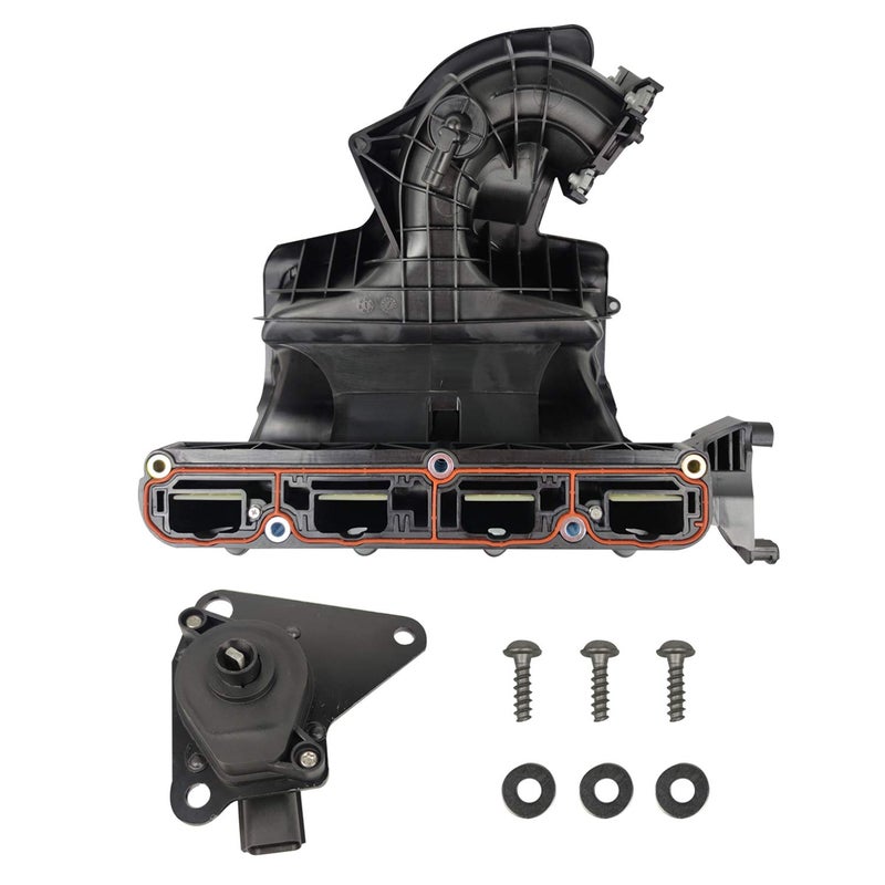 Engine Intake Manifold with Flow Control Valve Compatible with 20072017 Jeep patriot compass20072011 Dodge Caliber Avenger Journey20072009 Chrysler Sebring Replace 4884495AK 911902 4884495AH