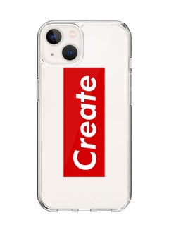 Classic Clear Case for Apple iPhone 14 Hybrid Soft Case Flexible Edges Anti Drop TPU PC Gel Thin Transparent Cover [ Designed for Apple iPhone 14 ] - Create
