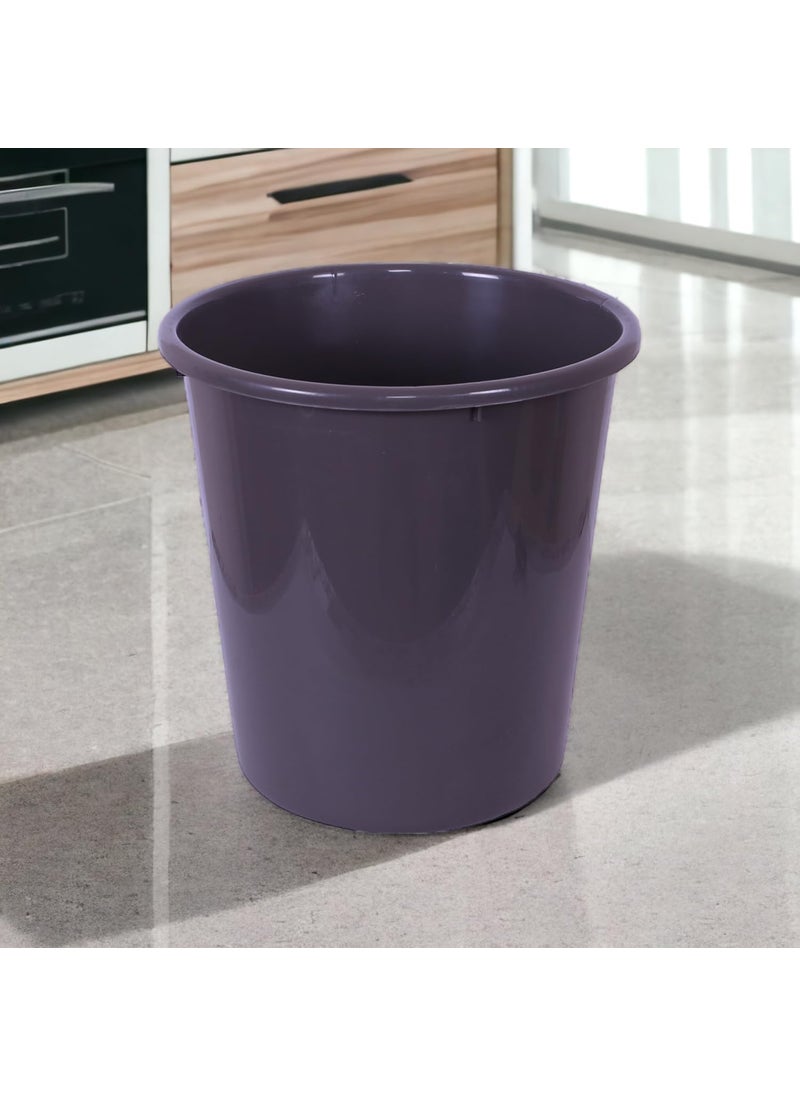 Urbane Home Urbane Home Dustbin Open Dustbin Plastic Garbage Dustbin Dustbin For Kitchen Dustbin For Bathroom Office Dustbin Plain Sada Dustbin 13 LTR Pack of 2 Multi  - Image 2