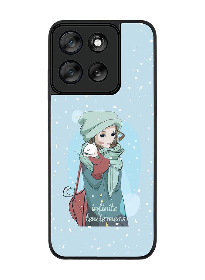Stylizedd For Motorola Moto G56 Case,Slim fit Camera Protection, Shockproof Thin Phone cover  - Infinite Tenderness - Image 1