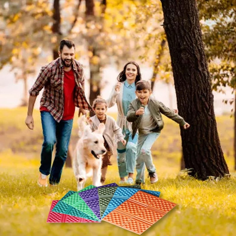 KPS حصيرة فوم مائية خفيفة الوزن وقابلة للطي | وسادة جلوس للنزهات/التخييم/الأنشطة الخارجية/السفر/الصيد/الشاطئ | وسادة مريحة | وسادة مقعد قابلة للطي (عبوة من 1، متعددة الألوان) - Image 5