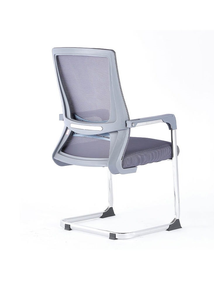 l'elefante Ergonomic Mesh Visitor Chair with Metal Frame – Comfortable Office Guest Chair with Padded Seat & Armrests – Sleek & Sturdy Design  - Image 2