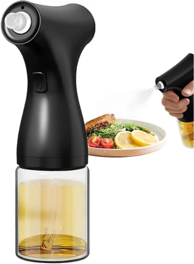 بروماس زجاجة رش زيت كهربائية - بخاخ زيت طهي محمول وموزع خل للقلاية الهوائية والشواء والسلطة - موديل B