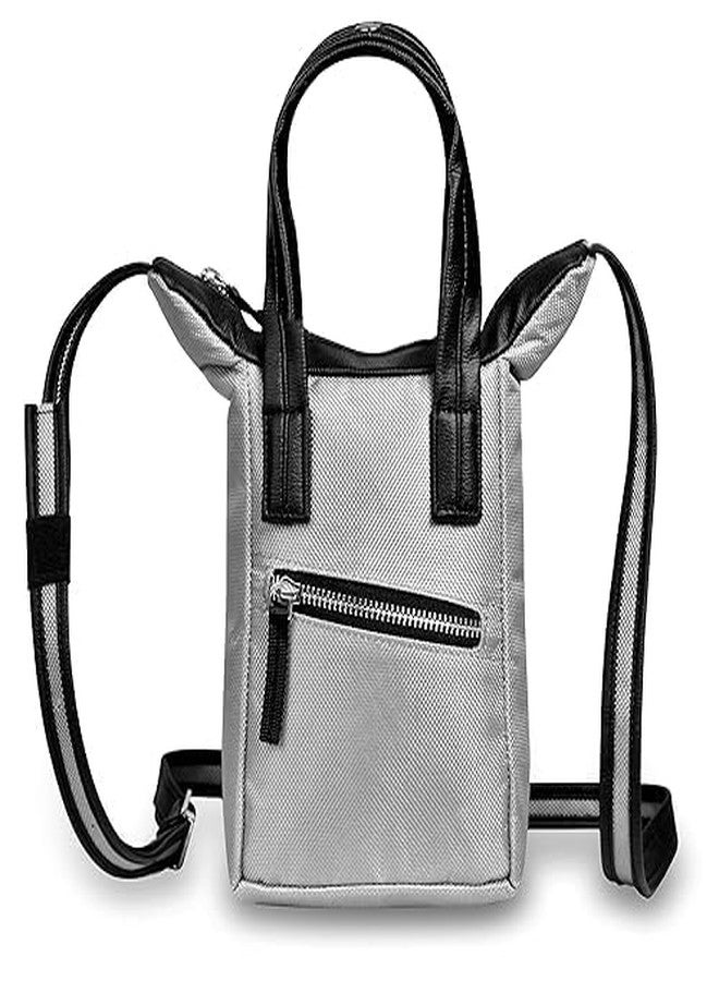 SYUTM Barni Unisex Sling Cross body Made with Stylist Leather and Durable Matty Adjustable and Detachable Straps (Pearl River) - Image 1