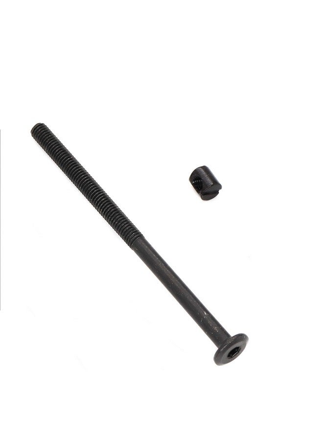 cSeao 10-Pack M6 70mm Black Socket Cap Screws Barrel Nuts Set for Furniture Crib Chairs Baby Bed - Image 3