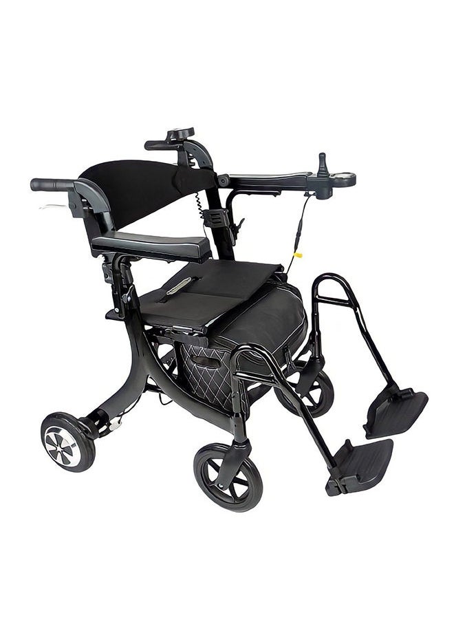 Gilani Mobility Power Rollator Aluminium Walking Frame with Corded Remote Control - The STELLAR  - Image 5