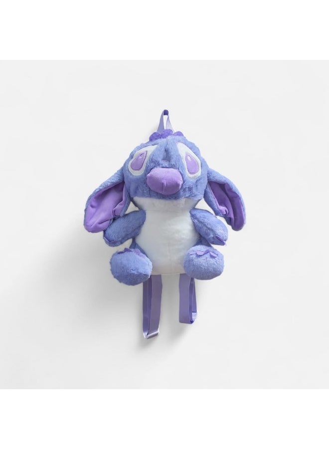 شنطه ضهر فرو بتصميم كرتوني كيوت مناسبه للبنات والسيدات والاطفال خفيفه الوزن ومريحة في الحمل مصنوعه من خامة فرو ناعمة وطرية مثالية للاستخدام اليومي والاعياد والخروجات تضيف لمسة لطيفة ومميزة للبنات - Image 2