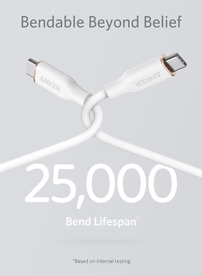 Anker USB-C to USB-C Cable, 643 Cable 100W 6ft, USB 2.0 Type C Charging Cable Fast Charge for MacBook Pro/Air (M1/M2), iPad Pro/Air/Mini, Galaxy S25/S24/S23/S22, Pixel 8/7/6, Switch, and More - Image 3