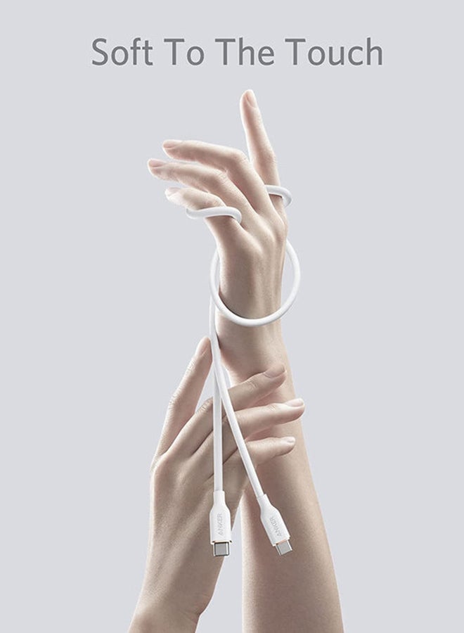 Anker USB-C to USB-C Cable, 643 Cable 100W 6ft, USB 2.0 Type C Charging Cable Fast Charge for MacBook Pro/Air (M1/M2), iPad Pro/Air/Mini, Galaxy S25/S24/S23/S22, Pixel 8/7/6, Switch, and More - Image 2