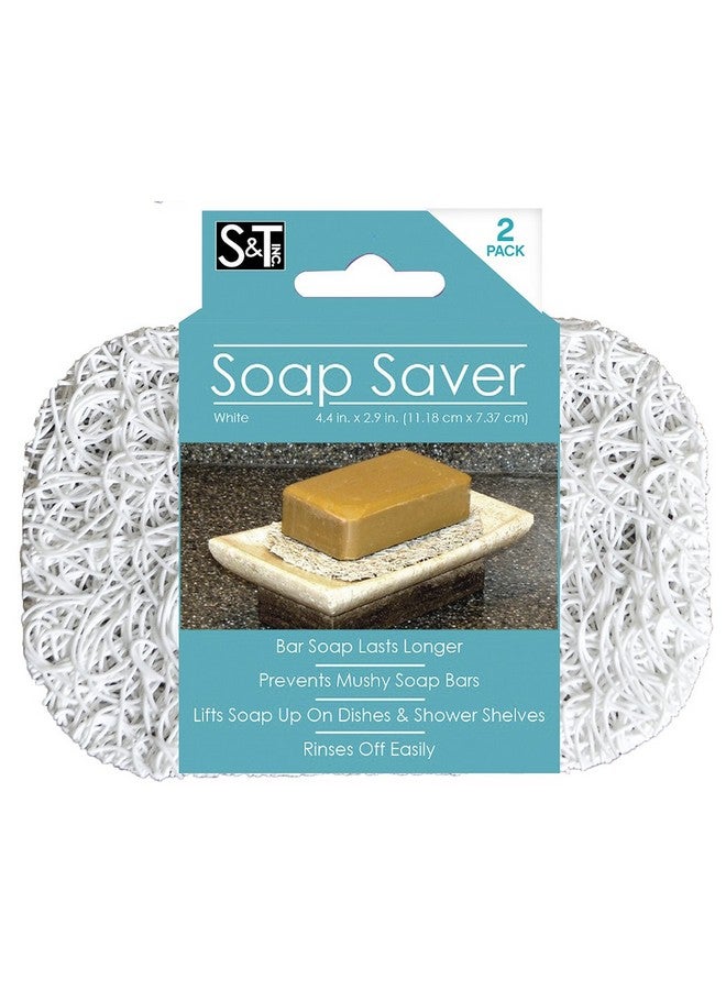 إس آند تي إن سي صابونة حفظ الصابون من إس آند تي، باللون الأبيض، عدد 2 - Image 2