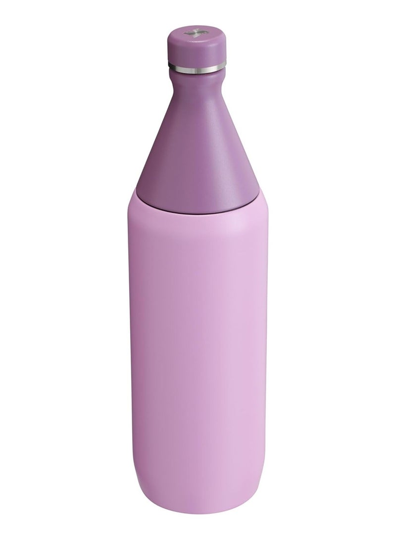 Stanley All Day Slim Bottle 18 oz | 500ML Travel Bottle Twist On Lid With Leakproof Seal, Slim Design for Travel & Gym, Insulated Stainless Steel Gym Bottle, BPA-Free Stanley Vaccum Pot Lilac - Image 3