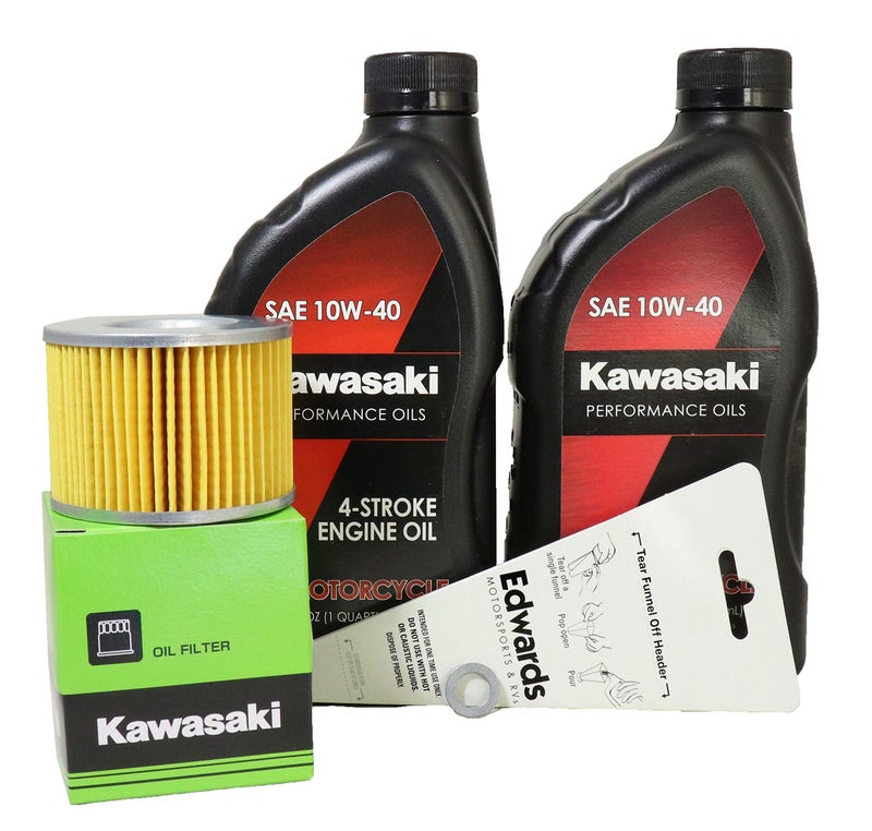 Kawasaki 2012 Kawasaki EX250JCF (Ninja 250R) Oil Change Kit - Image 5