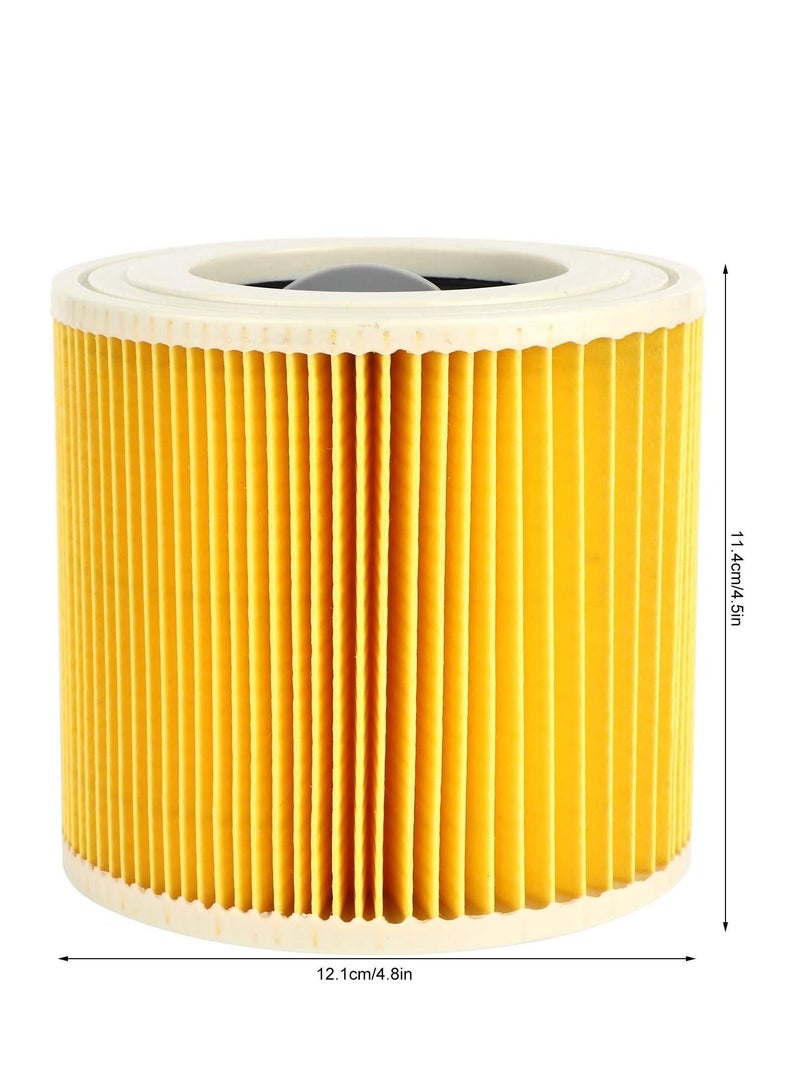 SYOSI Replacement Vacuum Filter For Kärcher Wd3 Vacuum Cleaners Cartridge Hepa Filter For Kärcher Wd2250 Wd3.200 Mv2 Mv3 Wd3 Wd2 Wd3P Wd 2200 Se 4001 Wet & Dry Vacuum Cleaner - Image 4