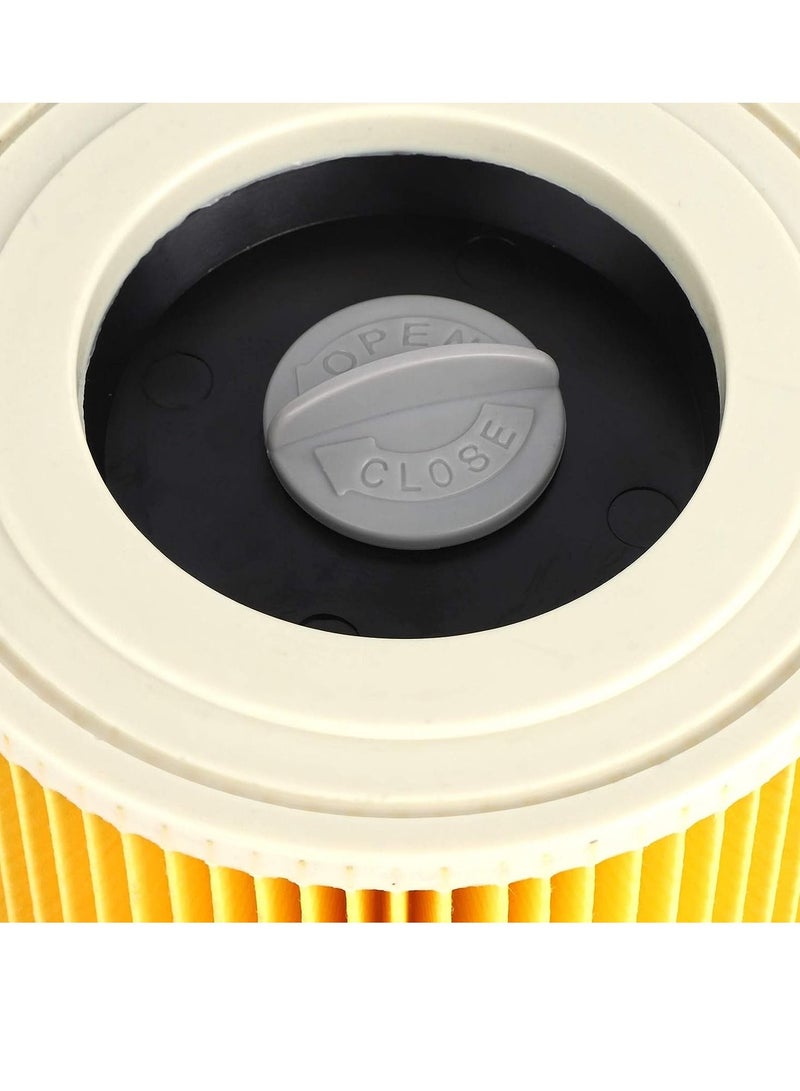 SYOSI Replacement Vacuum Filter For Kärcher Wd3 Vacuum Cleaners Cartridge Hepa Filter For Kärcher Wd2250 Wd3.200 Mv2 Mv3 Wd3 Wd2 Wd3P Wd 2200 Se 4001 Wet & Dry Vacuum Cleaner - Image 3
