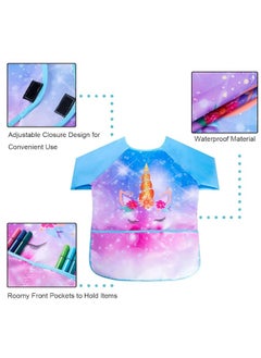 Sylfairy Sylfairy Art Smock for Kids Waterproof Artist Painting Smocks Toddler Painting Apron  - Image 3