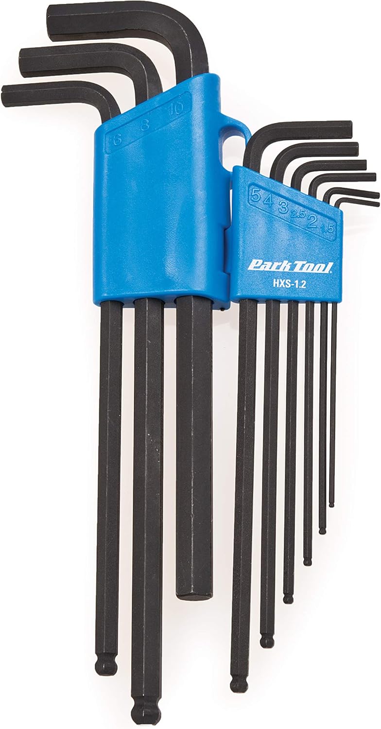 Park Tool HXS-1.2 Allen Key Set with Sizes 1.5mm to 10mm - Image 1