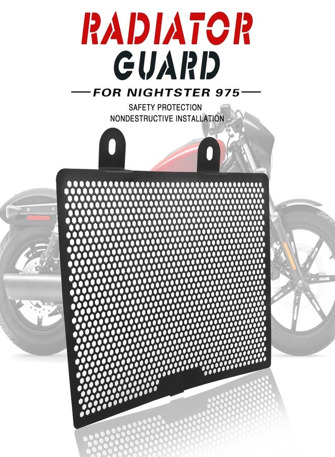 HAONEL Radiator Cover Guard Compatible with Nightster 975 RH 975 RH975 2021-2022 CNC Aluminum Engine Cooling Protection Accessories Motorcycle Parts - Image 5