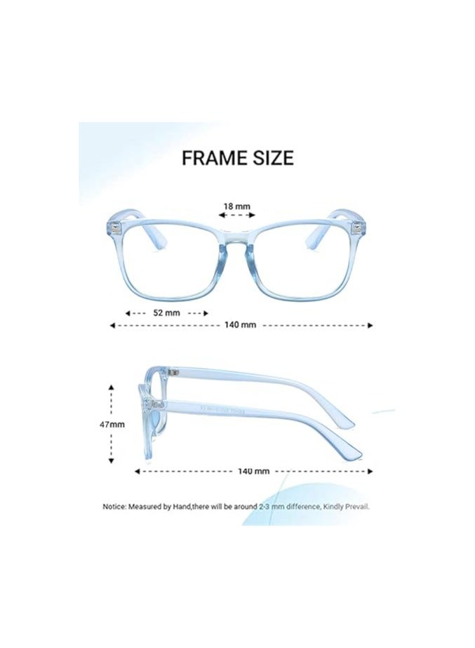 BOSCE men Square Eyeglasses Frame - Image 3