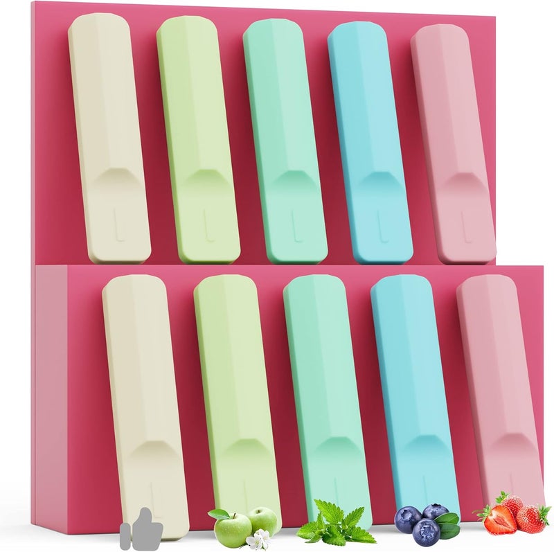 Orthodontic Pads - 10 Pcs Colorful Aligner Seaters, Fit for Orthodontic Appliances, 5 Flavors (Unflavored/Mint/Green Apple/Blueberry/Strawberry) - Image 1