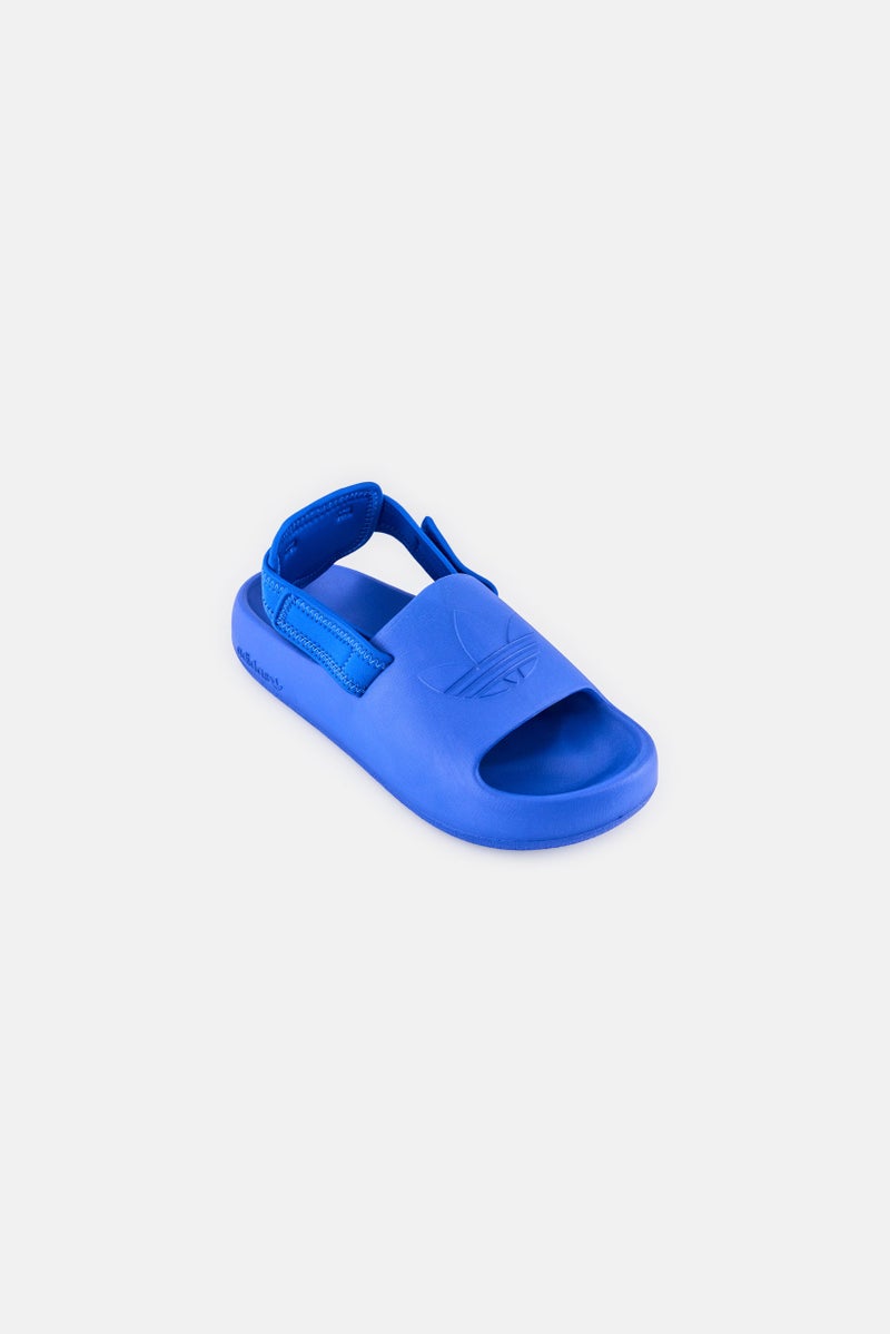 adidas Originals Kids Boys Velcro Closure Outdoor Sandals, Blue - Image 1