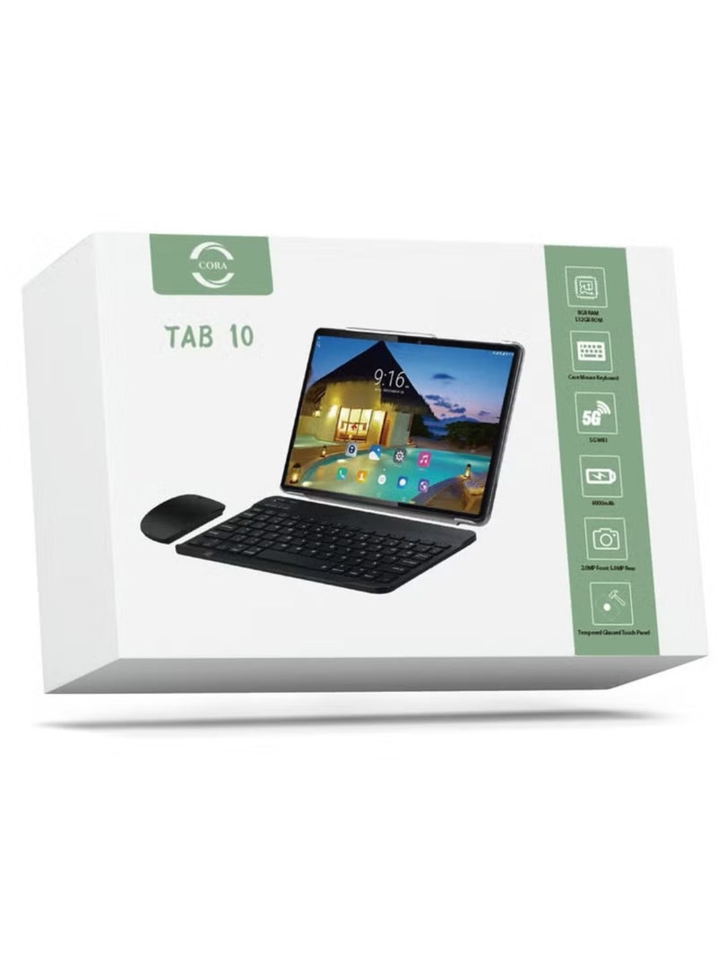 CORA Tab 10 2.0 Ghz 10.1 Inch Display Android Tablet With 8 GB RAM 512 GB ROM 5G and 6000 mAh Battery Blue - Image 2