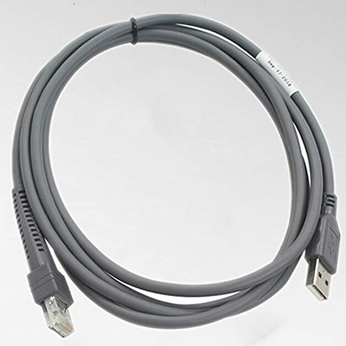 JacobsParts USB Cable 6 Feet for Symbol Barcode Scanner LS2208 LS2208AP LS4208 LS1203 LS4328 LS9208 CBA-U01-S07ZAR - Image 4