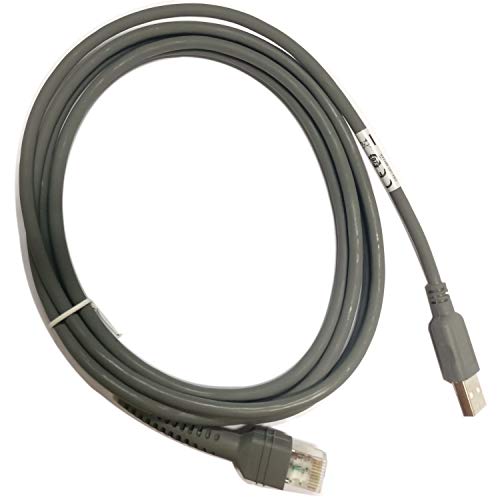 JacobsParts USB Cable 6 Feet for Symbol Barcode Scanner LS2208 LS2208AP LS4208 LS1203 LS4328 LS9208 CBA-U01-S07ZAR - Image 5