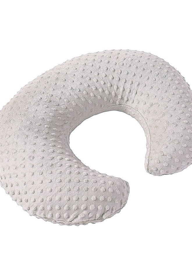 DONOMILO Nursing Pillow and Positioner Breastfeeding and Bottle Feeding, Propping Baby, Tummy Time, Sitting Support for Baby Boy Baby Girl, with Removable Dots Cover (Sand) - Image 2