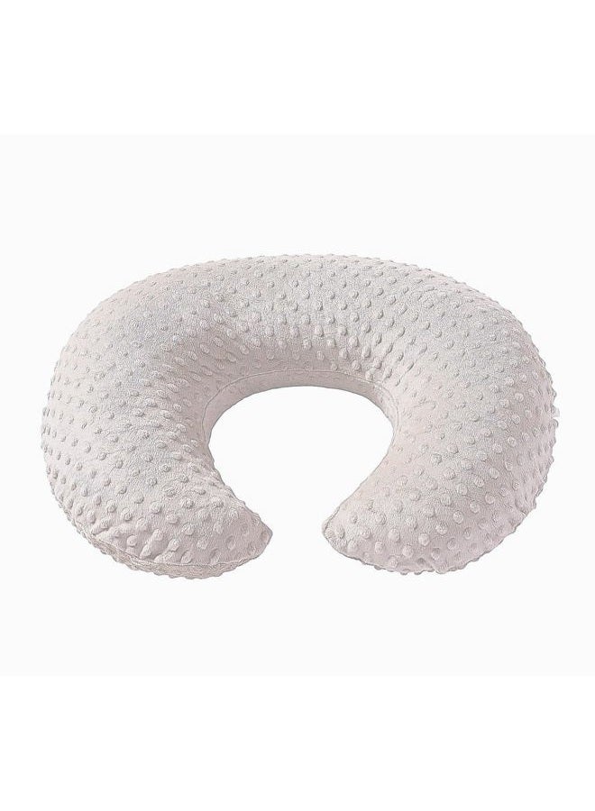 DONOMILO Nursing Pillow and Positioner Breastfeeding and Bottle Feeding, Propping Baby, Tummy Time, Sitting Support for Baby Boy Baby Girl, with Removable Dots Cover (Sand) - Image 3