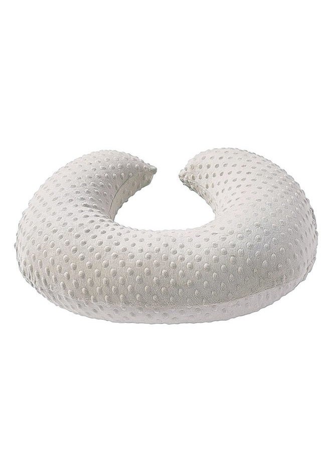 DONOMILO Nursing Pillow and Positioner Breastfeeding and Bottle Feeding, Propping Baby, Tummy Time, Sitting Support for Baby Boy Baby Girl, with Removable Dots Cover (Sand) - Image 4