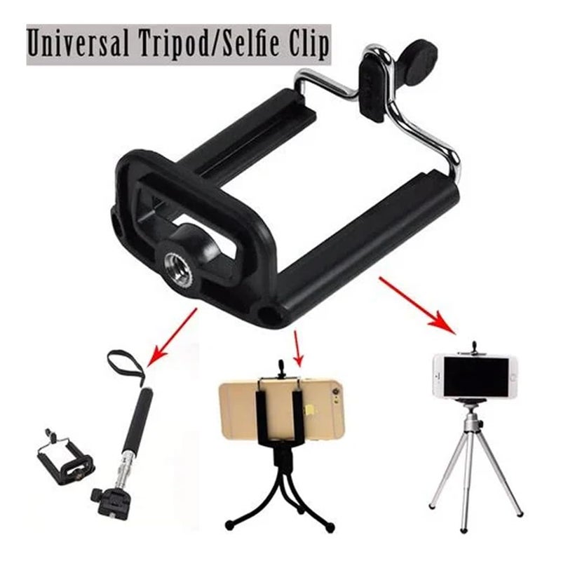 Action Pro Universal Tripod Phone Holder 1/4 Adapter | Phone Tripod Mount | Cell Phone Holder Mount Adapter Compatible with Xiaomi/Samsung/Vivo/Realme/Oppo/Apple/Lenovo/Asus Micromax/Google - Image 5